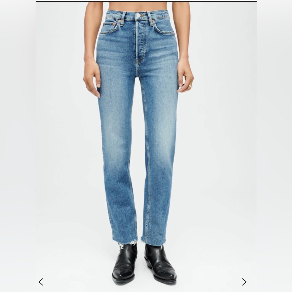 Redone Blue Denim Jeans